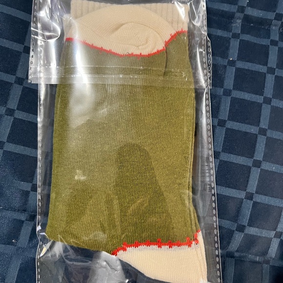 Cactus Jack, by Travis Scott socks olive cream with red cactus jack - Picture 2 of 5